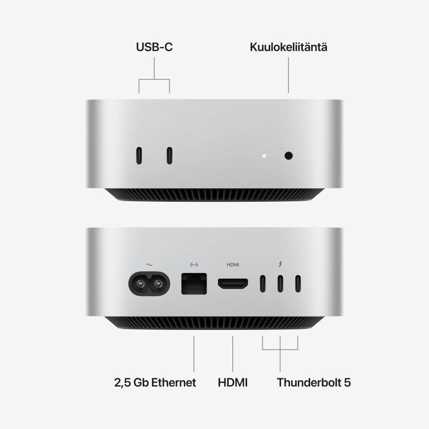 Apple Mac mini M5 Pro 24 GB, 512 GB kompiuteris – 4