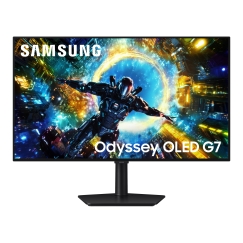 Samsung G73SH computer monitor 81.3 cm (32") 3840 x 2160 pixels 4K Ultra HD OLED Black