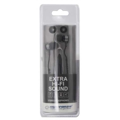 Esperanza EH161K наушники/гарнитура Проводная Вкладыши Calls/Music Черный