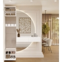 HAGA 1SZ White Coat Rack HAGA 1SZ White Coat Rack
