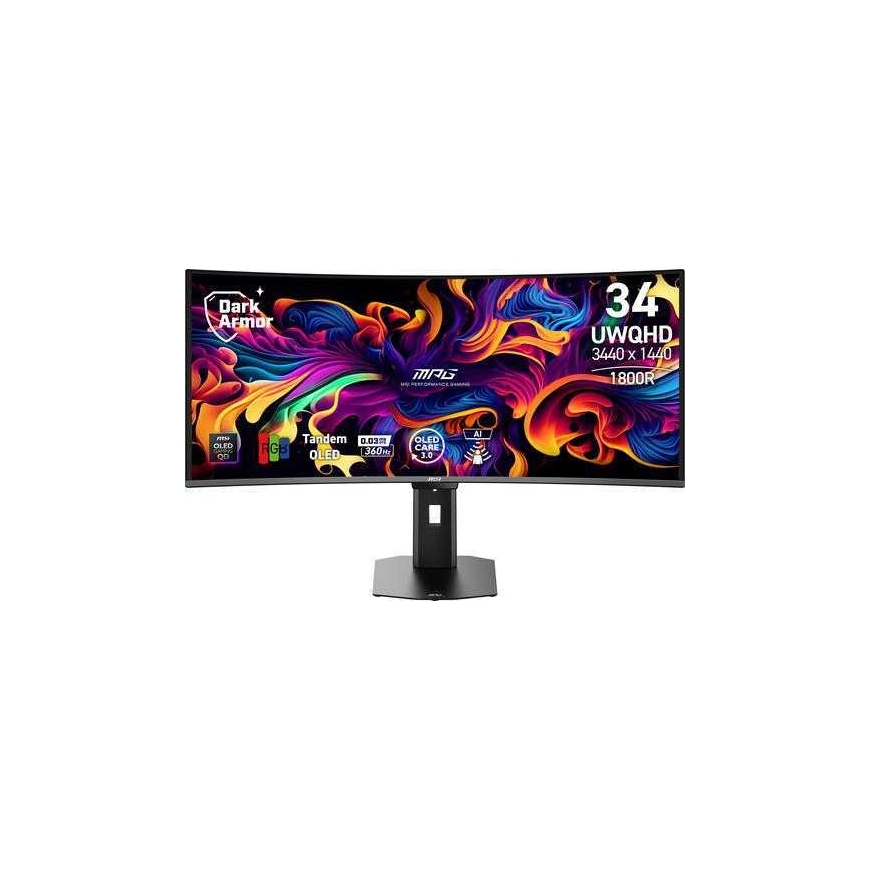MSI MPG 341CQRDE X36 34" QD-OLED 21:9 kaareva – 4