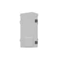 Lanberg WAH1-3450-00S 10" wall-mounted Rack cabinet hermetic IP55 for wall/pole mounting 340x250x500 grey (assembled) Lanberg WAH1-3450-00S 10" wall-mounted Rack cabinet hermetic IP55 for wall/pole mounting 340x250x500 grey (assembled)