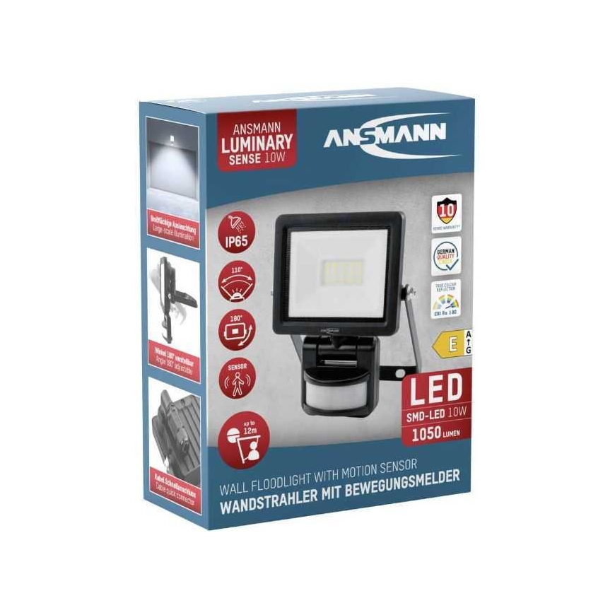 Ansmann WFL10W-S Musta LED 10 W – 3