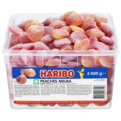 Haribo Персики Мелба конфеты на развес, 2,4 кг