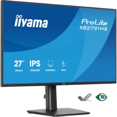 iiyama ProLite XB2791HS-B1 PC lamekuvar 68,6 cm (27") 1920 x 1080 pikslit Full HD LED Must