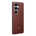 Samsung M3 Carbon Magnet Coralred mobile phone case 17.5 cm (6.9") Cover Red Samsung M3 Carbon Magnet Coralred mobile phone case 17.5 cm (6.9") Cover Red
