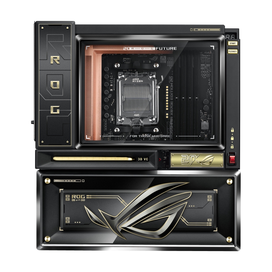 ASUS ROG Crosshair X870E Edition 20 ATX-emolevy, AMD AM5 – 2