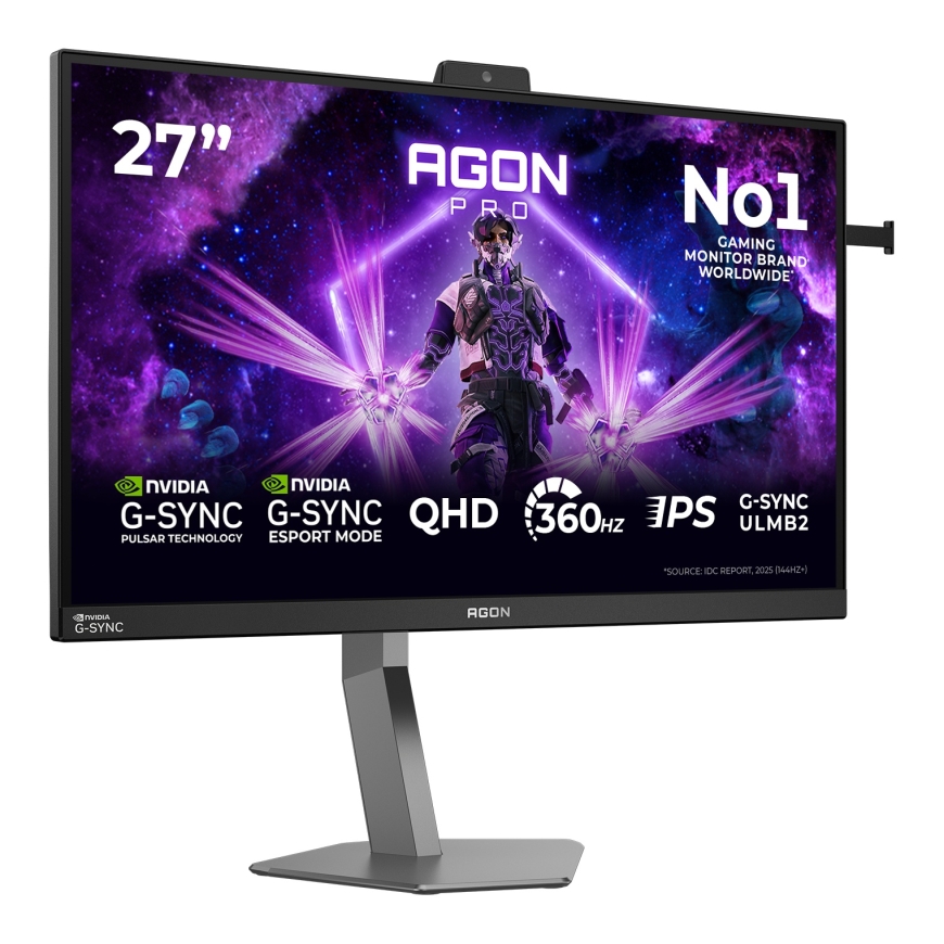 AOC AGON PRO AG276QSG2 computer monitor 68.6 cm (27") 2560 x 1440 pixels Quad HD Black, Grey – 2