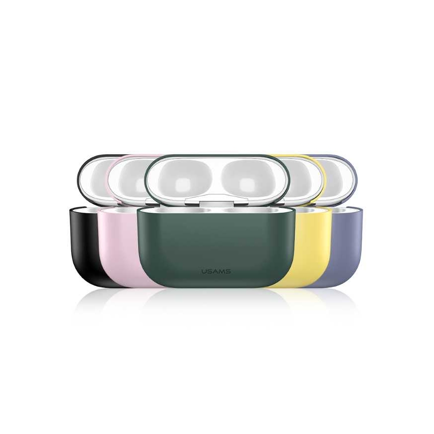 Usams "Soft Skin AirPods Pro Case" Vihreä