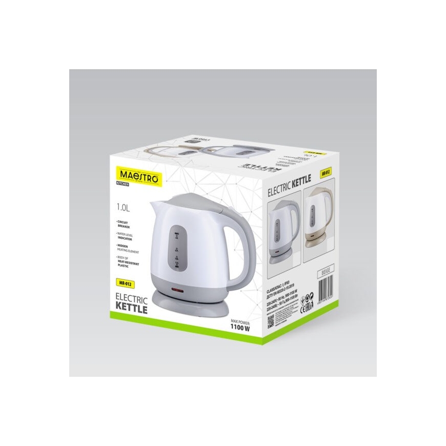 Elektriskais tējkanna MAESTRO MR-012-GREY 1 L 1100 W – 5