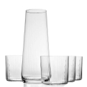 KROSNO SET TUMBLERS 350ML JUG 1.2L AG LUMI 5PCS KROSNO SET TUMBLERS 350ML JUG 1.2L AG LUMI 5PCS