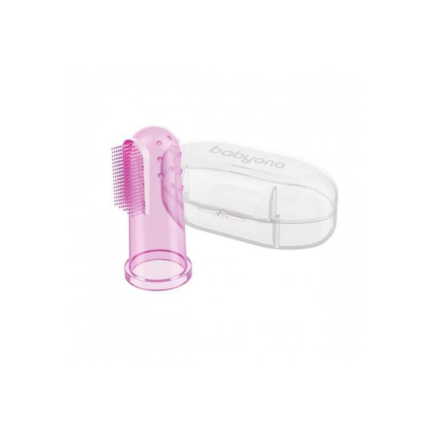 BabyOno Zobu suka ar izvirzījumiem, roze 723 BabyOno