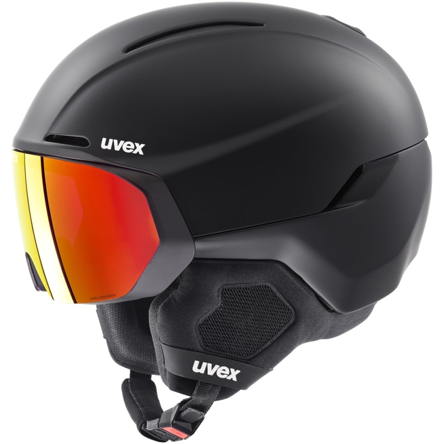 UVEX Horizon CV MIPS slēpošanas ķivere, melna, izmērs 56–60 – 2