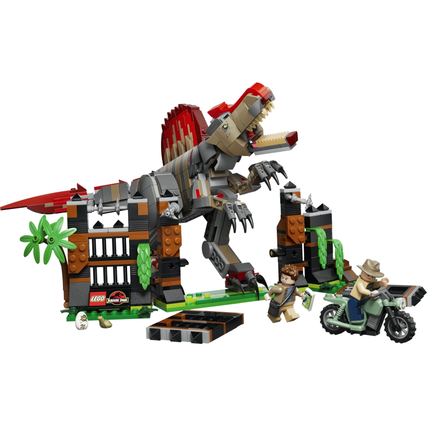 LEGO Jurassic World 77982 Spinosaurus-dinosauruksen pako – 2
