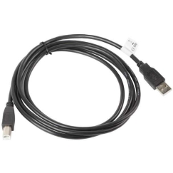 Lanberg Cable USB 2.0 AM-BM 1.8m Black