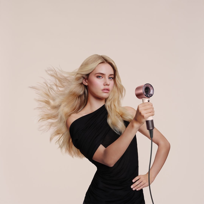 Dyson Supersonic Travel™ hiustenkuivaaja, Ceramic Pink / Rose Gold – 2