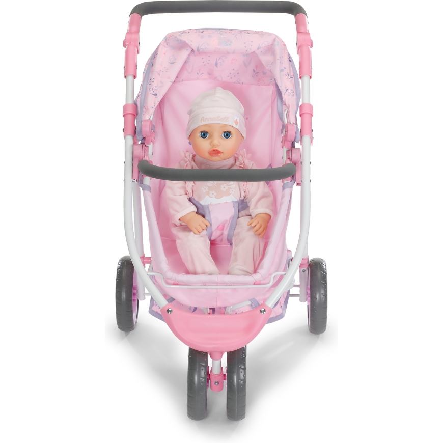 Коляска для кукол BABY born с цветочным узором – 4