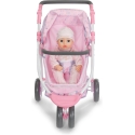 BABY born doll stroller with flower pattern BABY born doll stroller with flower pattern