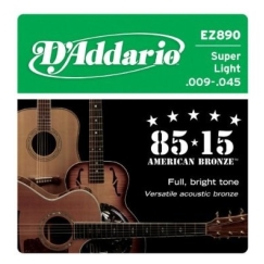 D'Addario EZ890 - akustinės gitaros stygos (09-45)
