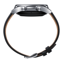 Samsung Galaxy Watch3 3,05 cm (1.2") OLED 41 mm Digitaalinen 360 x 360 pikseliä Kosketusnäyttö Hopea Wi-Fi GPS (satelliitti)