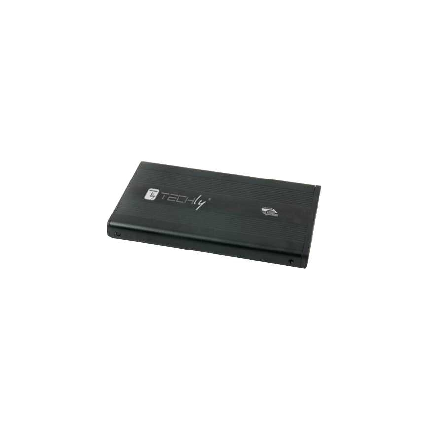 Techly Ulkoinen HDD/SSD-kotelo 2,5" USB 3.0 Musta 306486