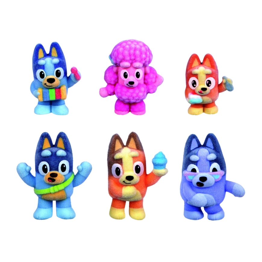 BLUEY Fuzzies mini kujud, 8 tk – 4