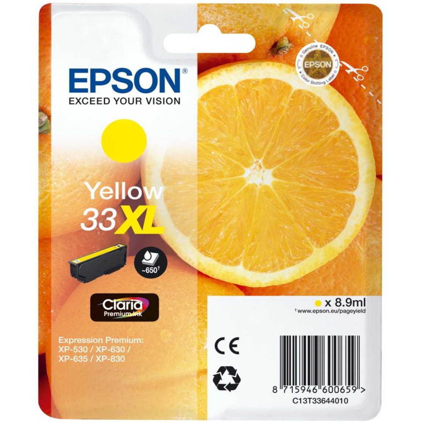Epson 33XL Жёлтый – 2