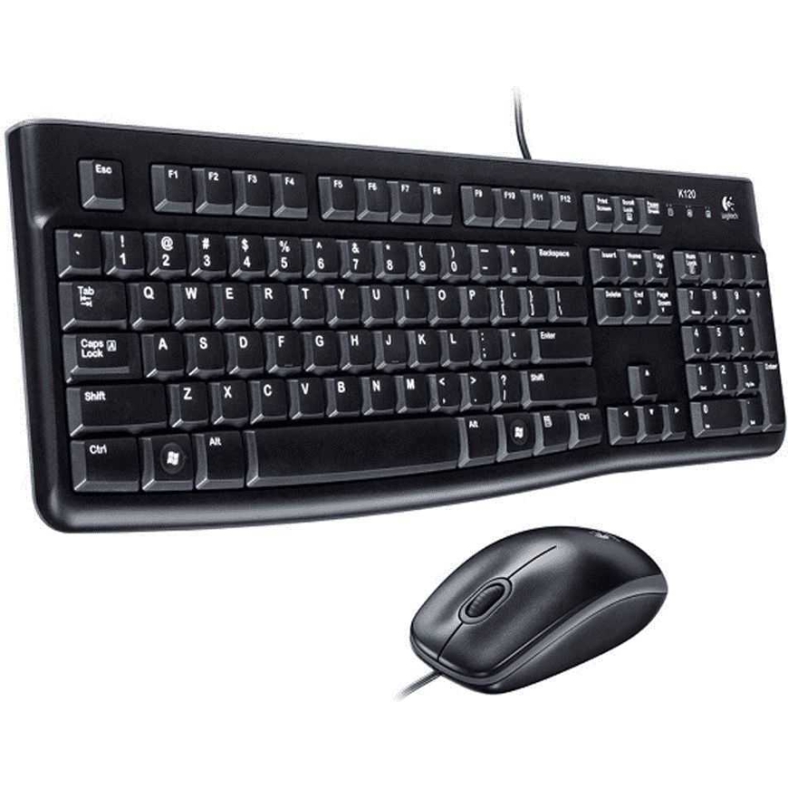 Logitech MK120 (Nordic) Juodas