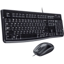 Logitech MK120 (Pohjoismaat) Musta Logitech MK120 (Pohjoismaat) Musta