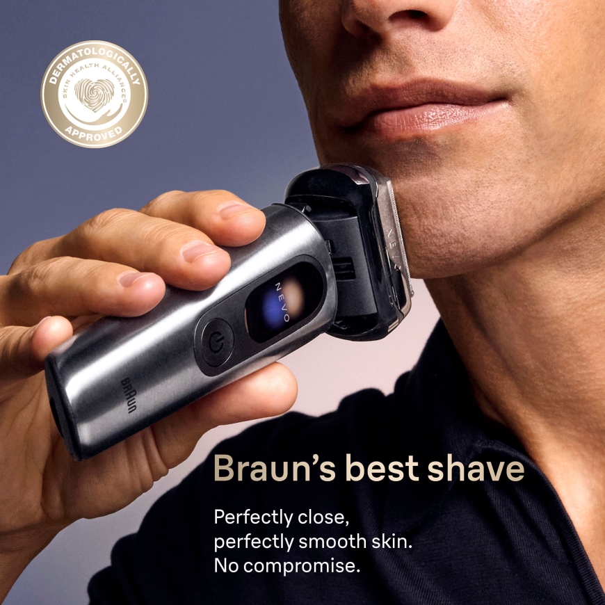Braun NEVO skustuvas, NEVO11000C, sidabrinis – 4