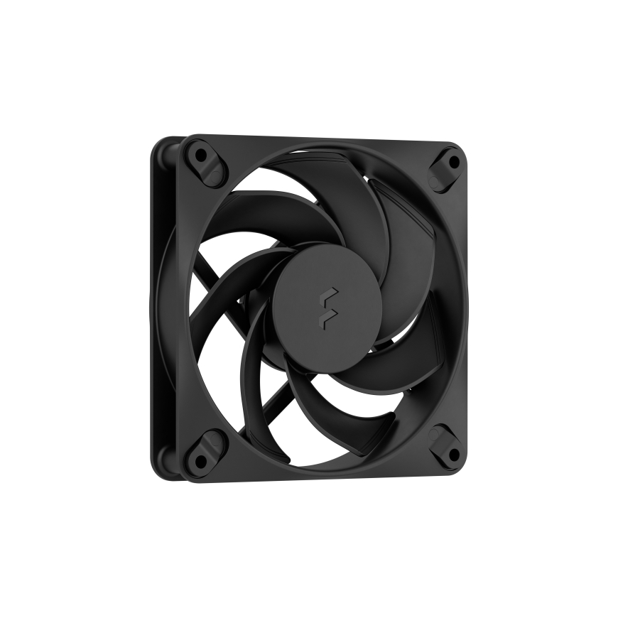 Fractal Design Dynamic 3 12 Reverse 120 mm PWM korpuss Ventilaator, must