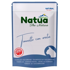 NATUA tunzivs ar jūras mencu - mitrais kaķu barība - 70g