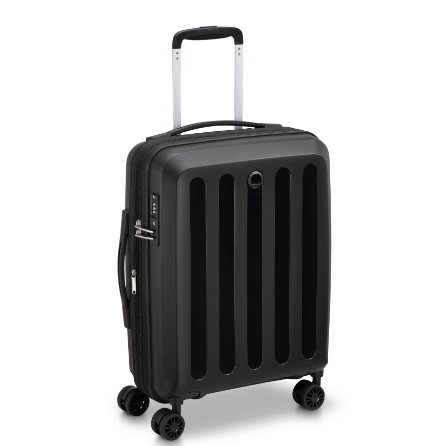 Delsey Unlock kohver, 55 cm, must – 2