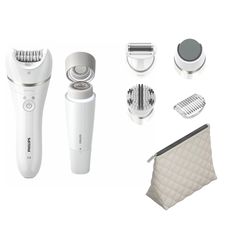 Philips Skaistumkop komplekts Sērija 9000 BRE770/92 Visai ķermenim