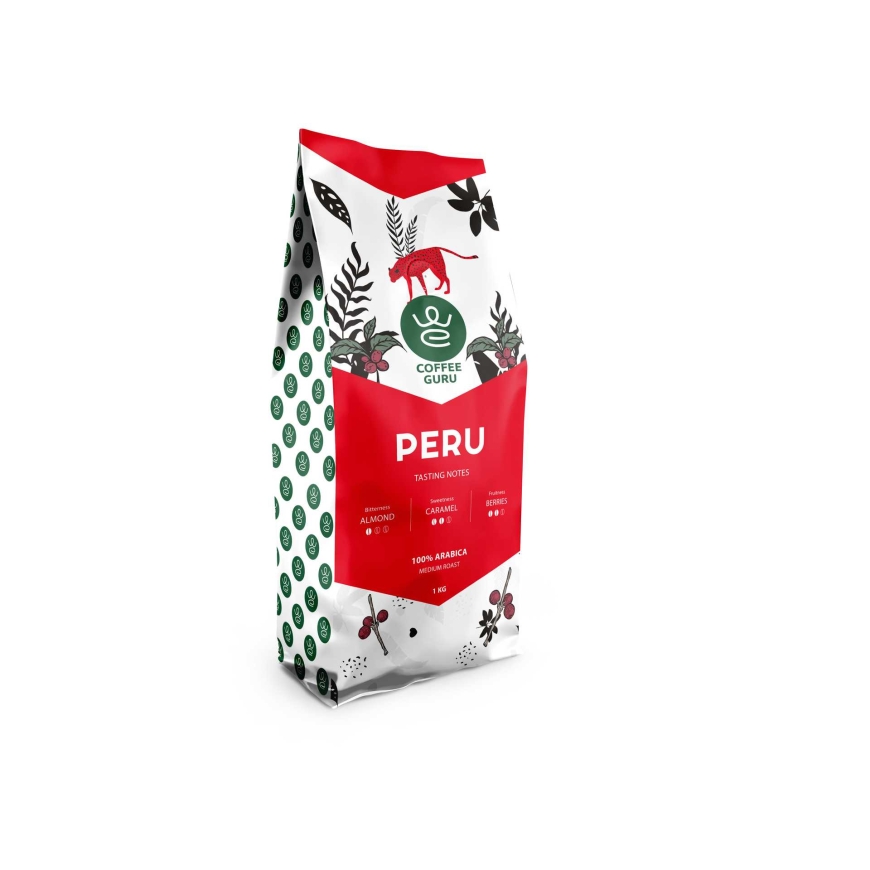 CoffeeGuru Kafijas pupiņas Coffee Guru Peru 1 kg