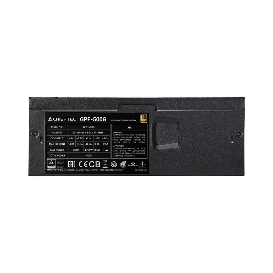 Блок питания Chieftec Smart GPF-500G 500 Вт 24-пин ATX TFX Черный – 4