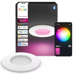 Philips Hue Slim upotettava valaisin, S, valkoinen