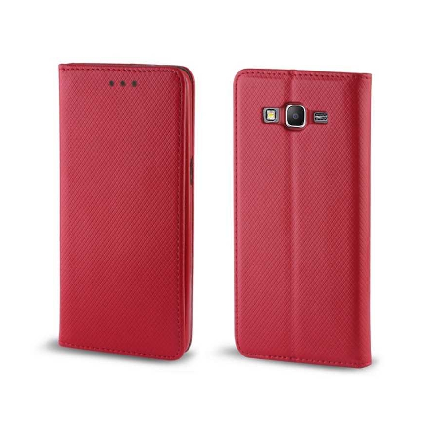 Riff Magnetic book case for Samsung Galaxy S21 Red – 2