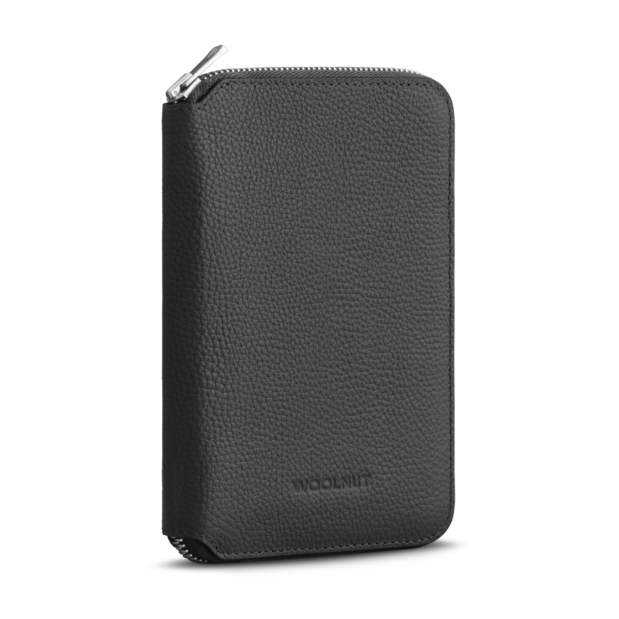Woolnut Nahast Reisi Folio, must – 3