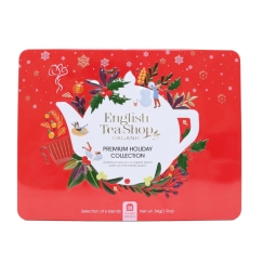 English Tea Shop Luomu Teelajitelma Premium Holiday Collection, punainen 36 pss (6x54g)