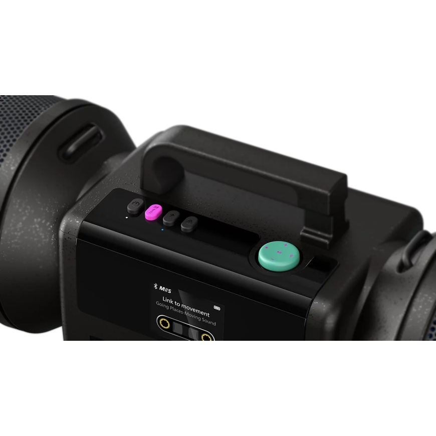 Philips Moving Sound The Tube TAMS80B/00 kannettava boomblaster, musta – 4
