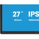 iiyama ProLite X2792QSU-B1 PC lamekuvar 68,6 cm (27") 2560 x 1440 pikslit Quad HD LED Must iiyama ProLite X2792QSU-B1 PC lamekuvar 68,6 cm (27") 2560 x 1440 pikslit Quad HD LED Must