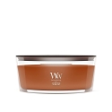 WoodWick Saffron Smoke vaha kynttilä Ellipse Ruskea 1 kpl WoodWick Saffron Smoke vaha kynttilä Ellipse Ruskea 1 kpl