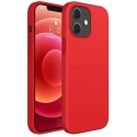 Riff "Minkšta silikono dėklas iPhone 12 Mini" Raudonas Riff "Minkšta silikono dėklas iPhone 12 Mini" Raudonas