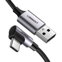 Ugreen 50942 USB kabelis USB 2.0 2 m USB A USB C Melns Ugreen 50942 USB kabelis USB 2.0 2 m USB A USB C Melns
