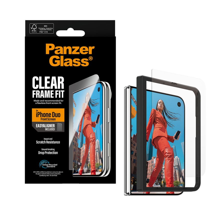PanzerGlass Front Screen Protector, iPhone Duo – 5