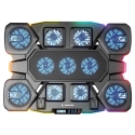 RAMPAGE GAMING GLACIER LAPTOP COOLING STAND black RAMPAGE GAMING GLACIER LAPTOP COOLING STAND black