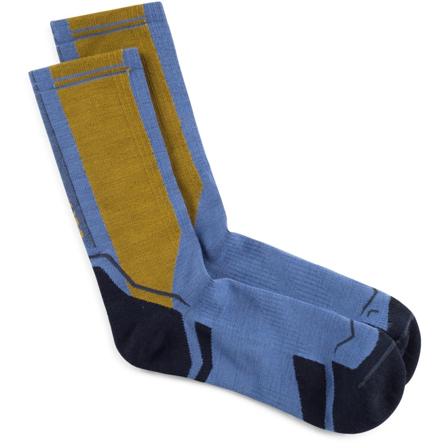 BUFF Merino Lengvi Crew Kojinės LWC4, mėlynos L – 2