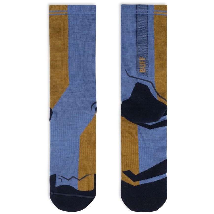 BUFF Merino Lightweight Crew Sock LWC4 Socks, Blue L – 3