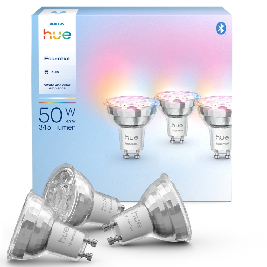 Philips Hue 929004235704 viedais apgaismojums Smart bulb Bluetooth sistēma 4,7 W